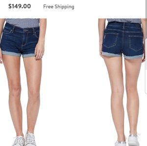 PAIGE ▪︎ Jimmy Jimmy Cut Off Shorts color Work